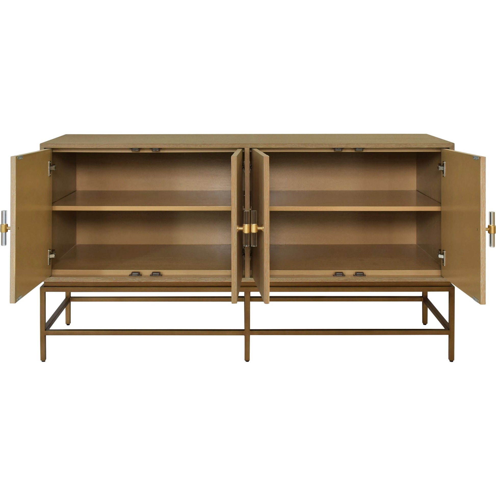 Ariel Four Door Buffet by Worlds Away. Made from unique in a transitional style.