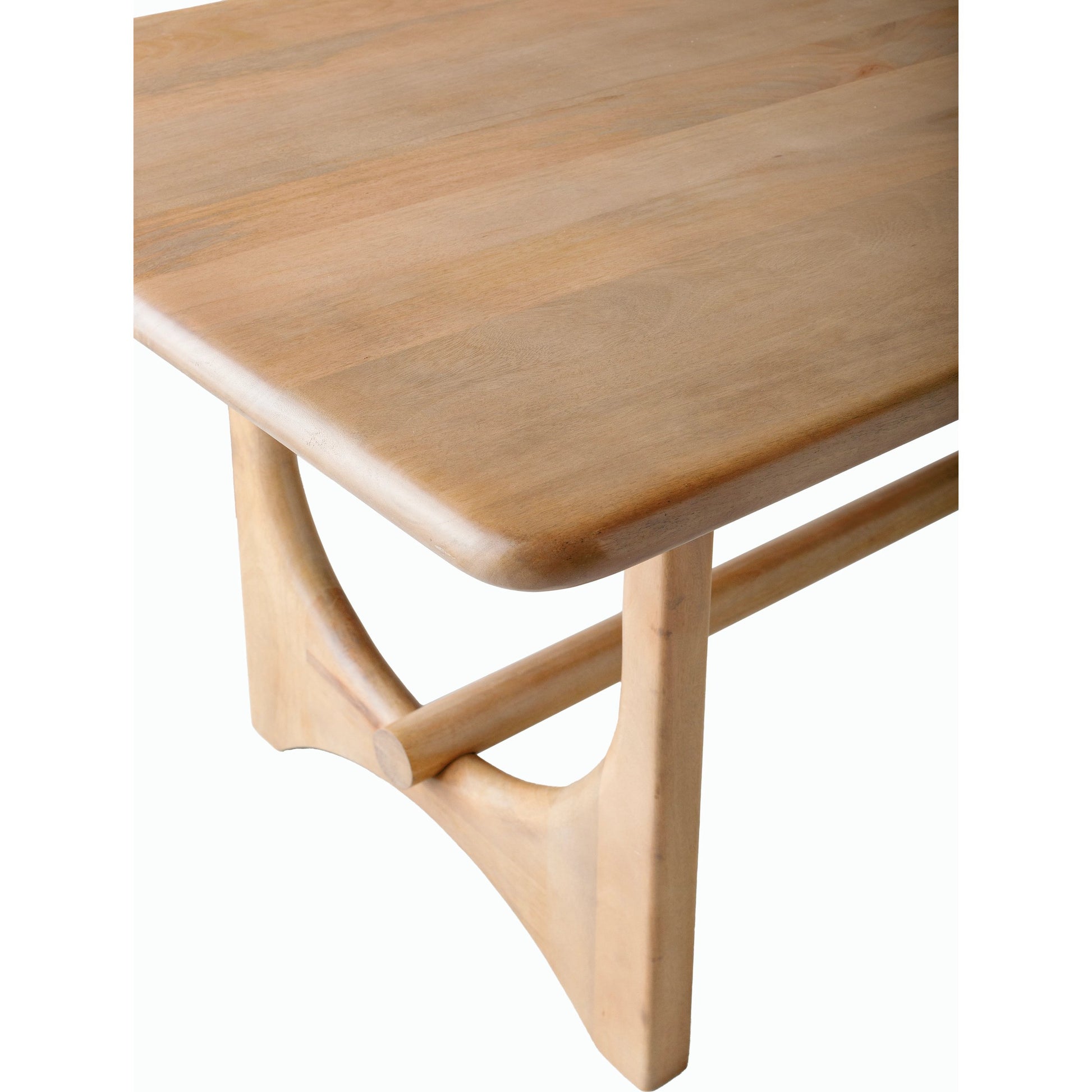 Arland Dining Table by Surya. Made from mango wood in a modern style.