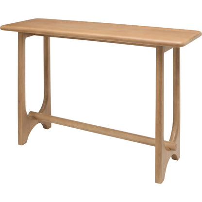 Arland Console Table by Surya in brown. Made from mango wood in a transitional style.