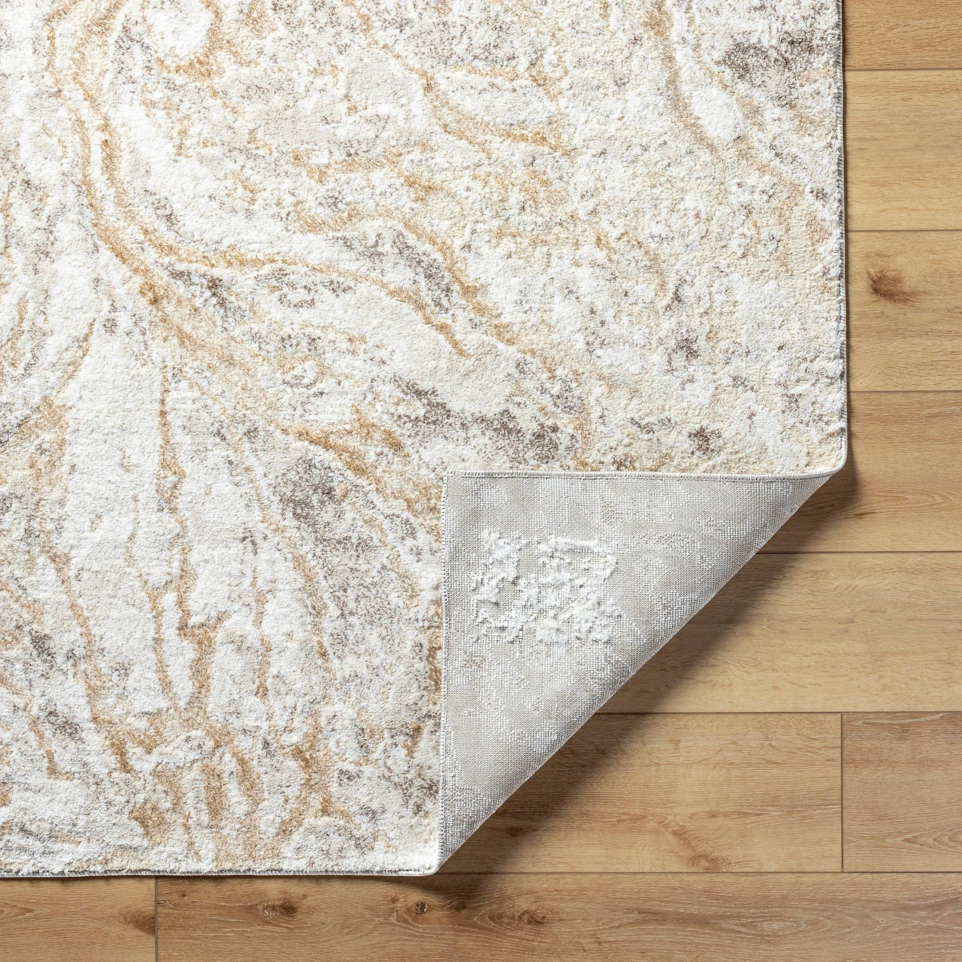 Andorra Plus ARP-2300 Rug by Livabliss in light gray, ivory, light brown, light beige, tan. Made from polypropylene, polyester in a unique style.