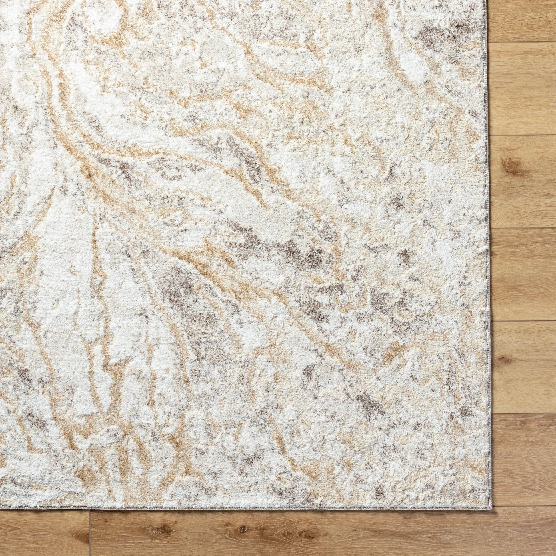 Andorra Plus ARP-2300 Rug by Livabliss in light gray, ivory, light brown, light beige, tan. Made from polypropylene, polyester in a unique style.