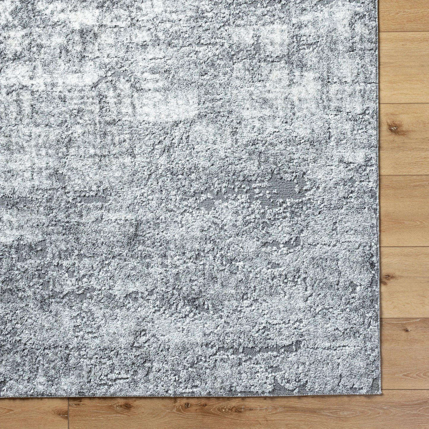 006 SI-2099962,SI-2099963,SI-2099964 | Closeup | Andorra Plus ARP-2308 Rug by Livabliss in black, light gray, charcoal. Made from polypropylene, polyester in a unique style.