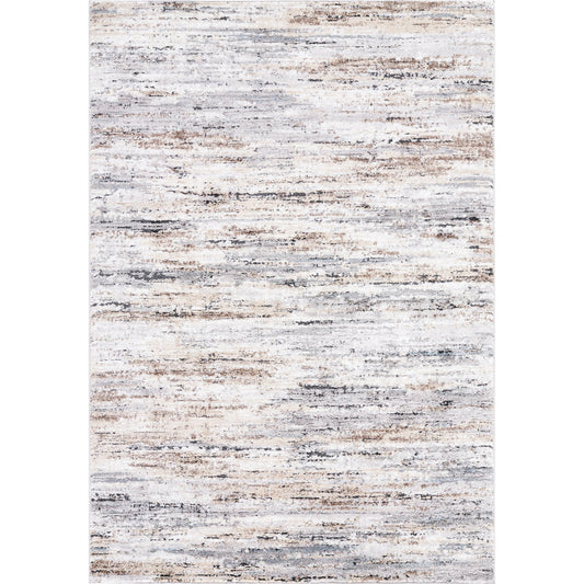 Andorra Plus ARP-2319 Rug by Livabliss in ivory, light beige, light gray, black, medium gray, medium brown. Made from polypropylene, polyester in a unique style.