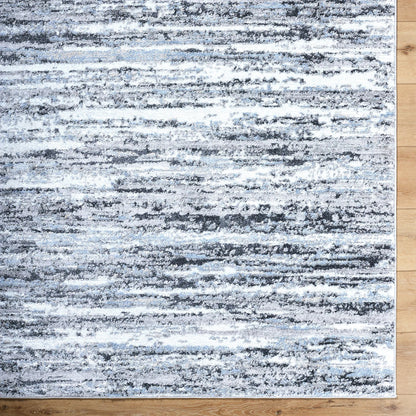 Andorra Plus ARP-2321 Rug by Livabliss in light silver, metallic - silver, silver, sage, slate, ink, nickel. Made from polypropylene, polyester in a unique style.