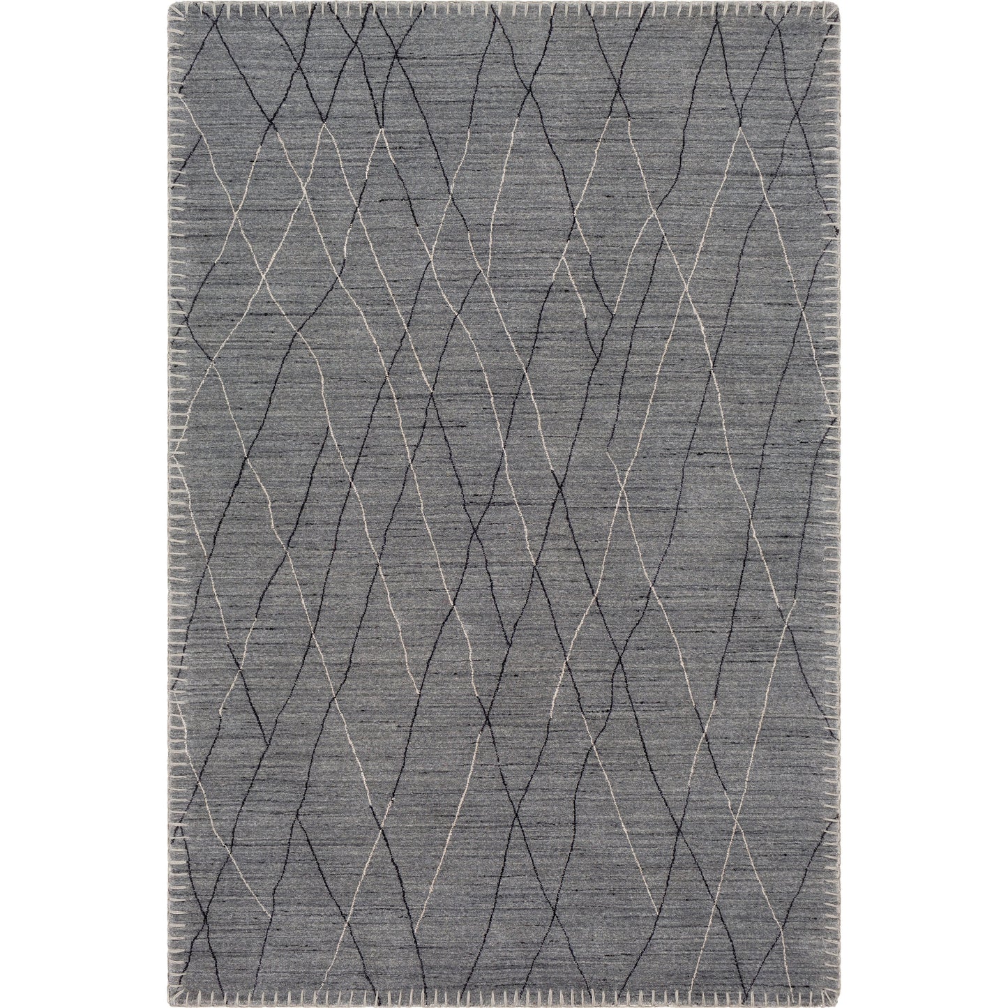 001 SI-1876586,SI-1876587,SI-1876588,SI-1876590 | Primary Silo | Arlequin Rug - 23661 by Surya in charcoal, medium gray, black. Made from unique in a unique style.