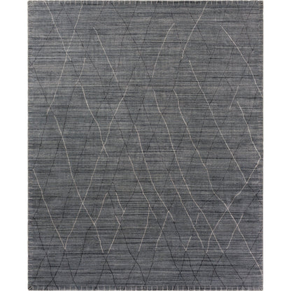 Arlequin Rug - 23661 by Surya in charcoal, medium gray, black. Made from unique in a unique style.