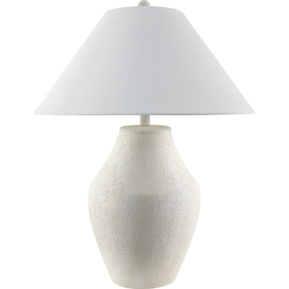Amaryllis Lamp - 531302 by Surya. Made from ceramic, linen, metal, resin in a modern style.