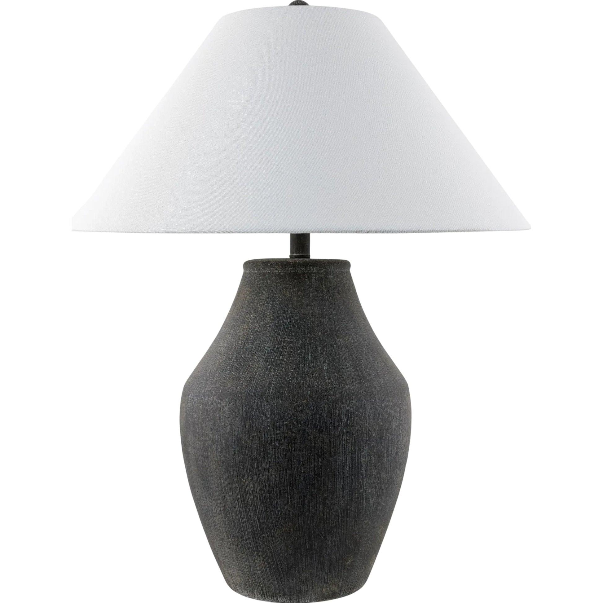 Amaryllis Lamp - 531302 by Surya. Made from ceramic, linen, metal, resin in a modern style.