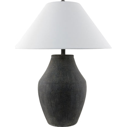 Amaryllis Lamp - 531302 by Surya. Made from ceramic, linen, metal, resin in a modern style.