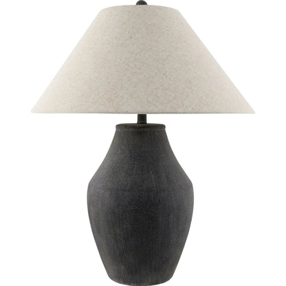 Amaryllis Lamp - 531302 by Surya. Made from ceramic, linen, metal, resin in a modern style.