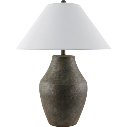 Amaryllis Lamp - 531302 by Surya. Made from ceramic, linen, metal, resin in a modern style.