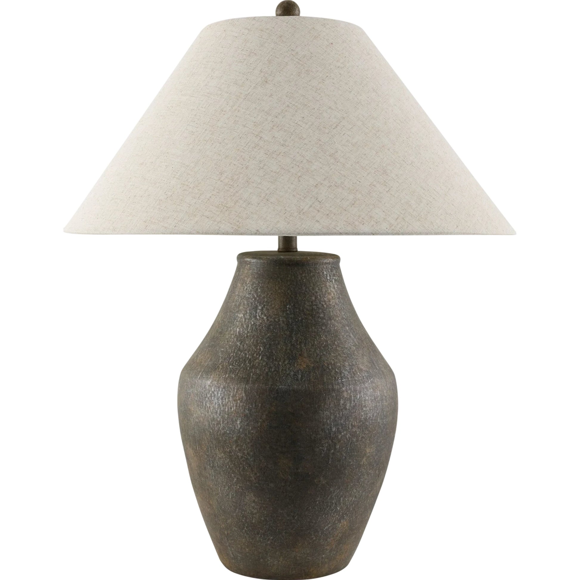 Amaryllis Lamp - 531302 by Surya. Made from ceramic, linen, metal, resin in a modern style.