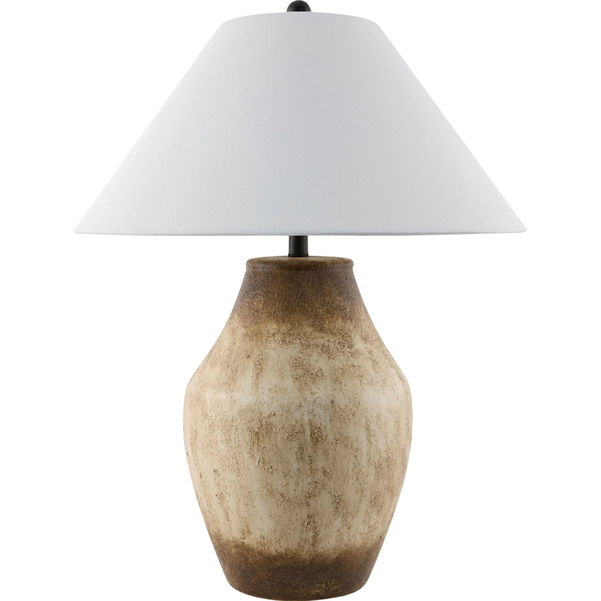 Amaryllis Lamp - 531302 by Surya. Made from ceramic, linen, metal, resin in a modern style.