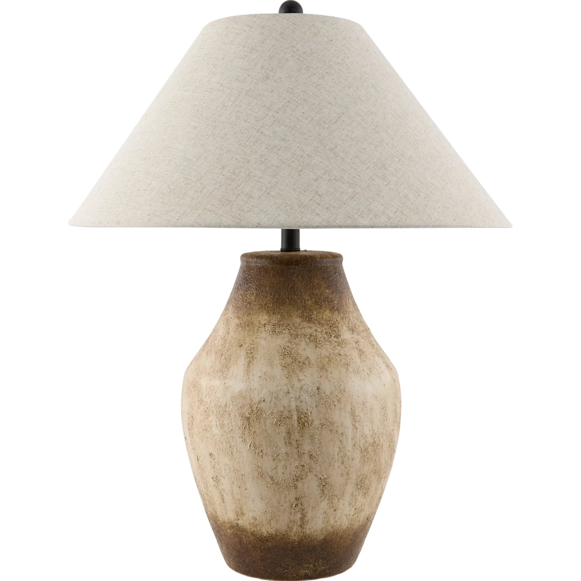 Amaryllis Lamp - 531302 by Surya. Made from ceramic, linen, metal, resin in a modern style.