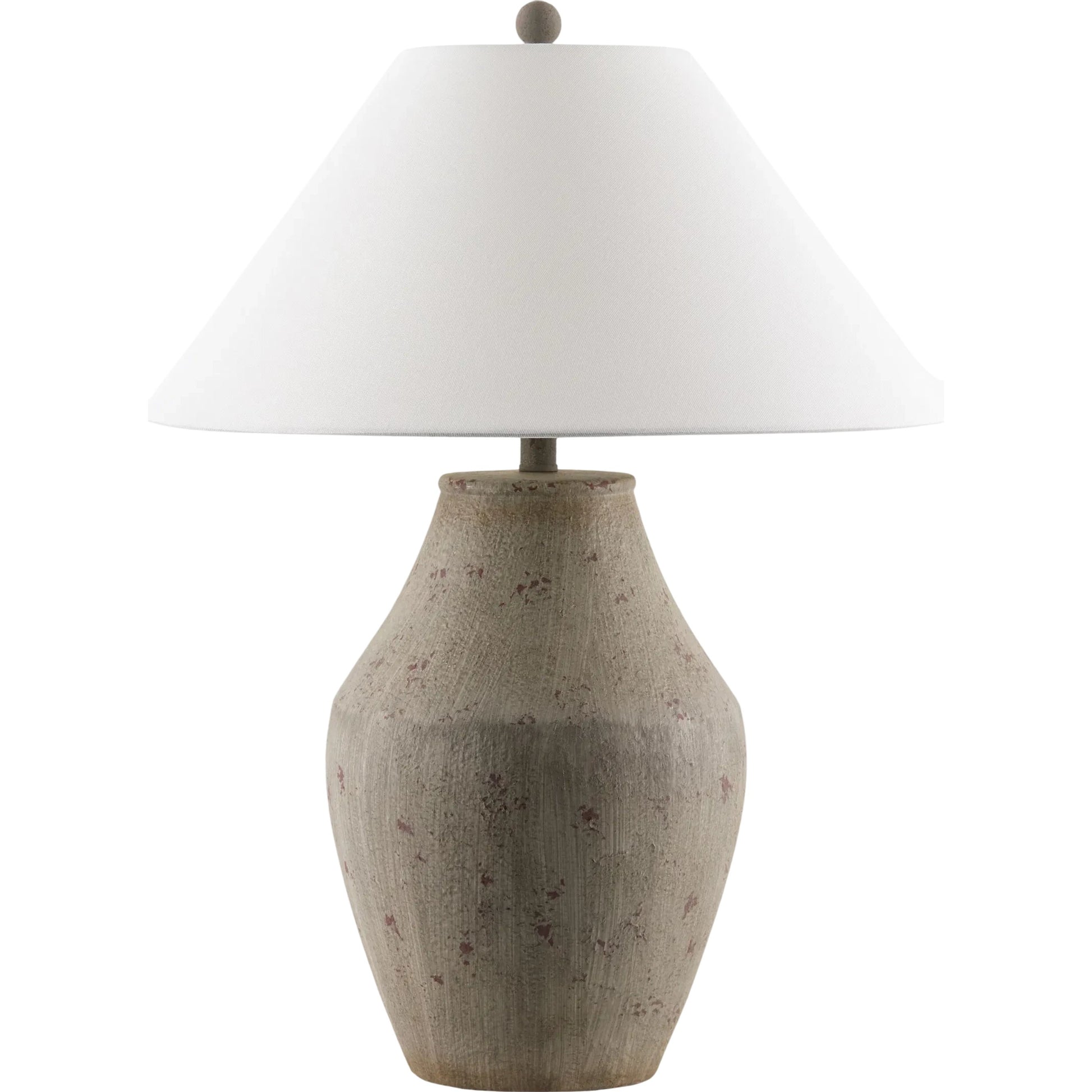 Amaryllis Lamp - 531302 by Surya. Made from ceramic, linen, metal, resin in a modern style.