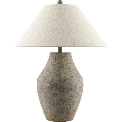 Amaryllis Lamp - 531302 by Surya. Made from ceramic, linen, metal, resin in a modern style.