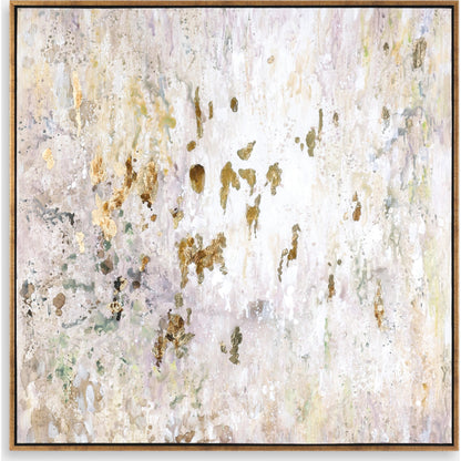 Golden Raindrops by Uttermost in multi. Made from firwood, fiber canvas, pu leather in a modern style.