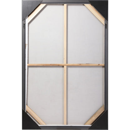 Desert Rain Hand Painted Abstract Art by Uttermost in multi. Made from fir wood, pu frame, canvas in a modern style.