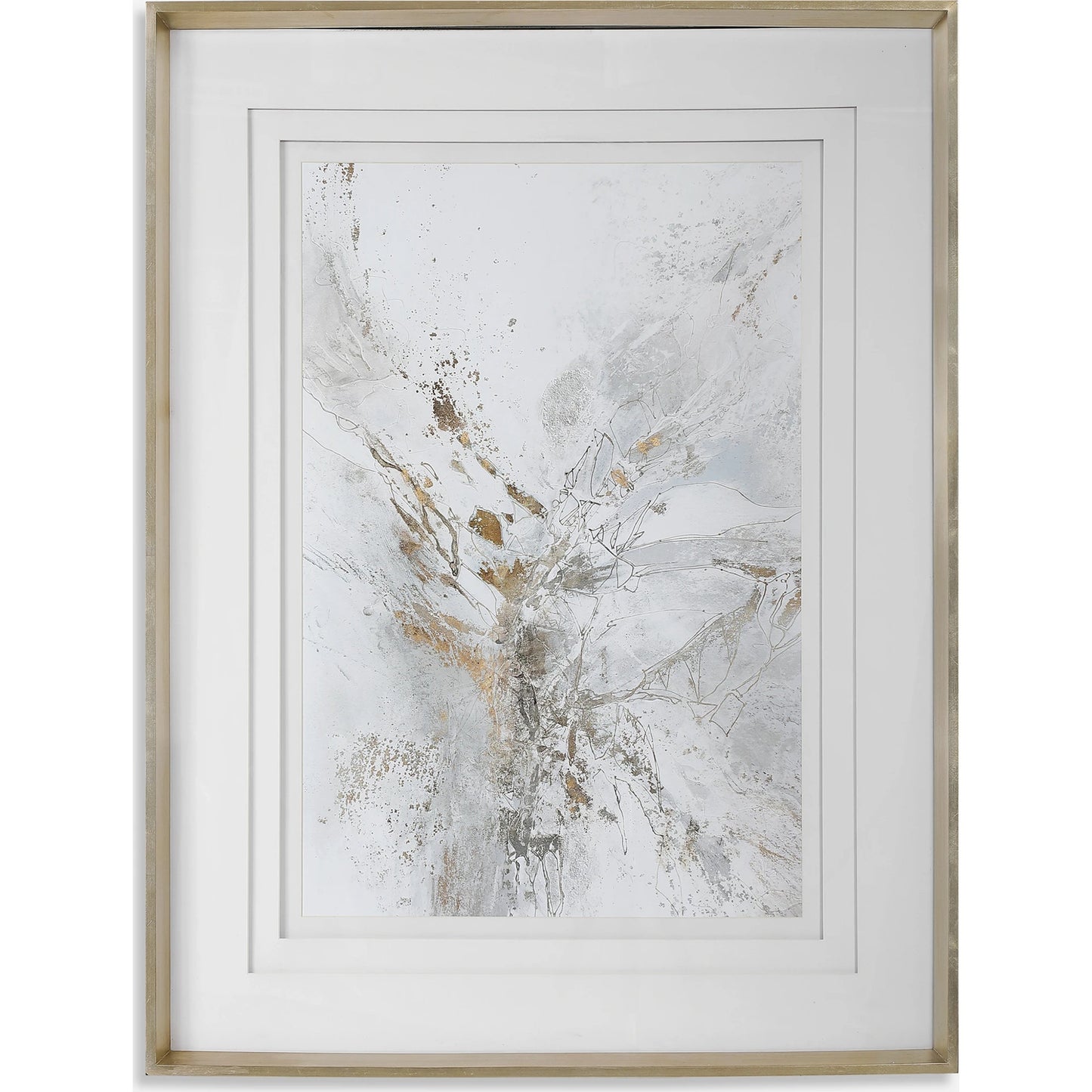 001 SR-897289 | Primary Silo | Pathos Framed Abstract Print by Uttermost in multi. Made from pine, glass, mdf, paper in a transitional style.