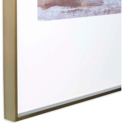 Coastline by Uttermost in multi. Made from stainless steel, mdf, glass, paper in a coastal style.