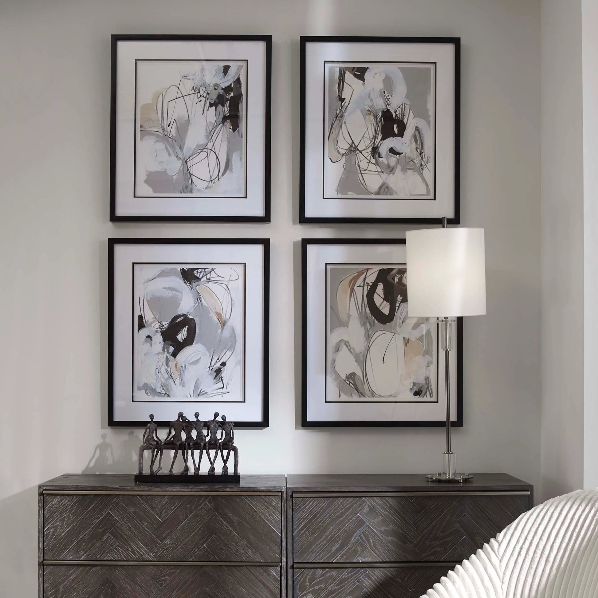 Tangled Threads by Uttermost in multi. Made from plastic, glass, paper in a modern style.