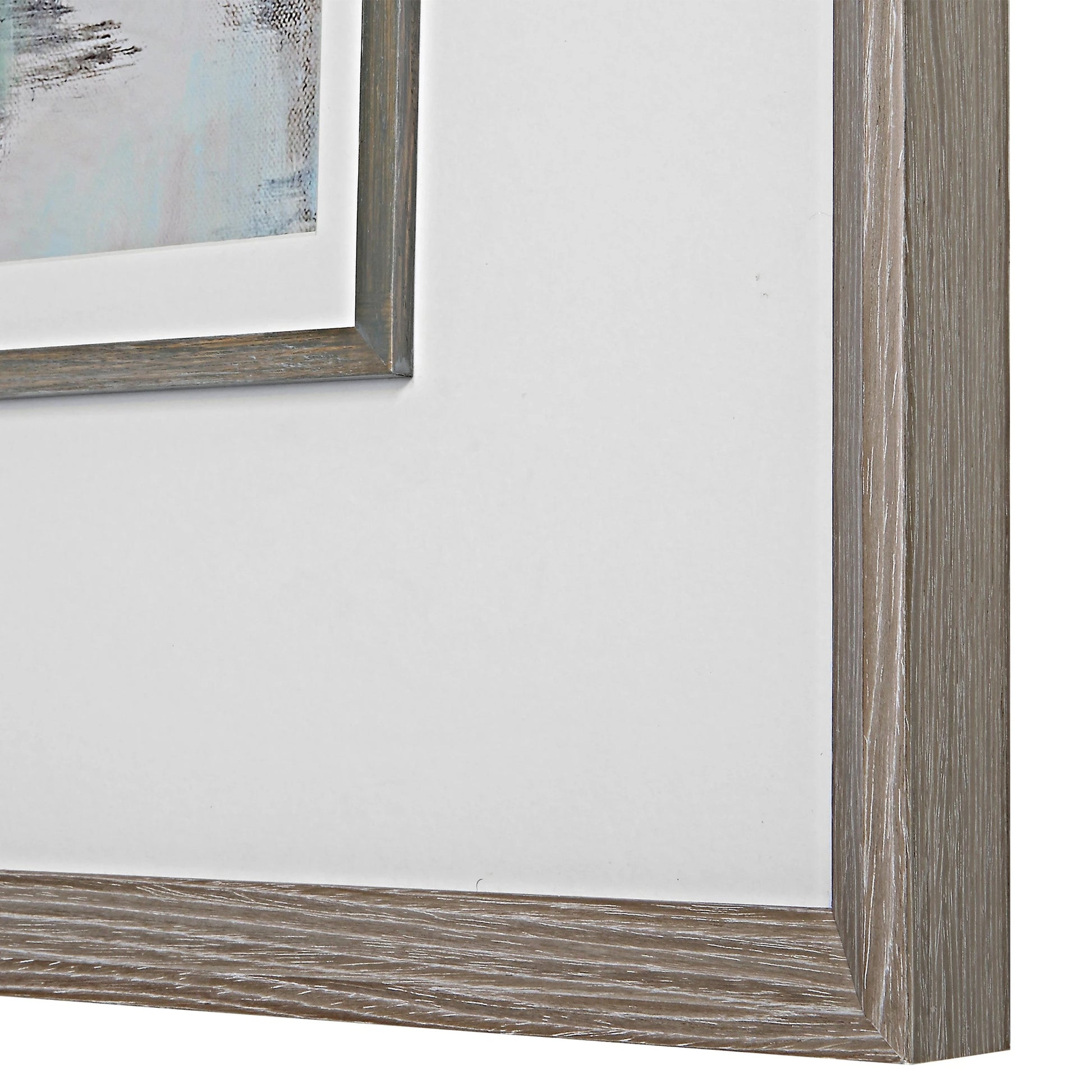 Morning Lake by Uttermost in multi. Made from pine, glass, mdf, paper in a transitional style.