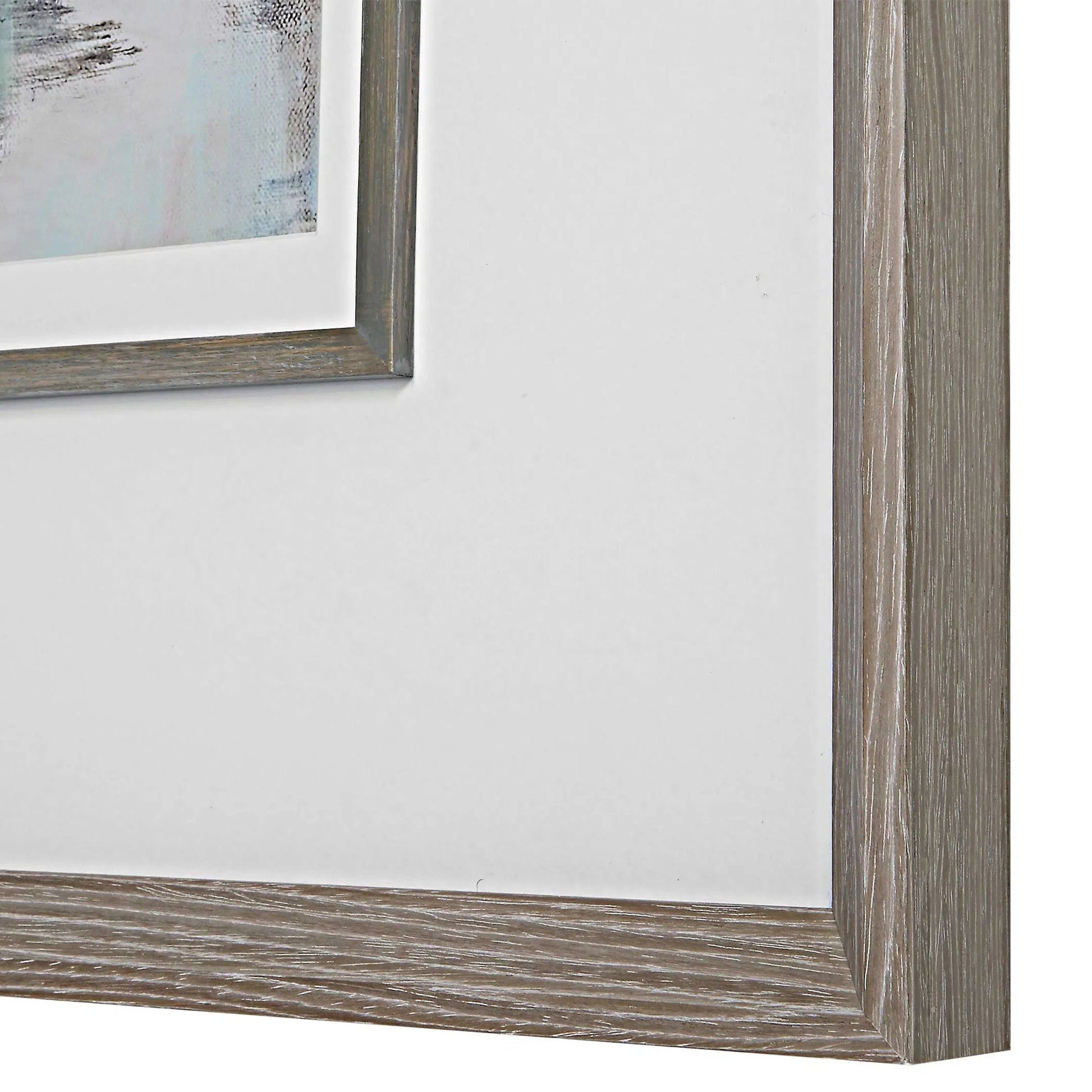 Morning Lake by Uttermost in multi. Made from pine, glass, mdf, paper in a transitional style.