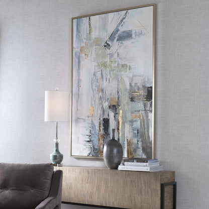 Natural Springs by Uttermost in multi. Made from canvas, pine wood, plastic frame, mdf in a modern style.