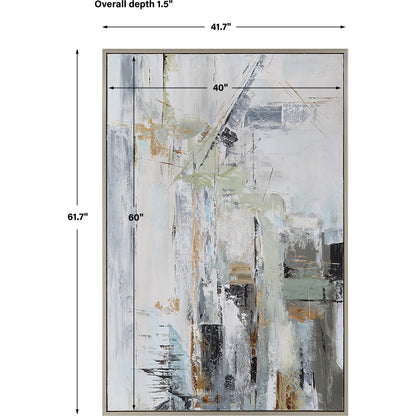 Natural Springs by Uttermost in multi. Made from canvas, pine wood, plastic frame, mdf in a modern style.