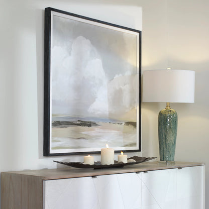 Soft Clouds by Uttermost in multi. Made from pine, mdf, linen, paper in a modern style.