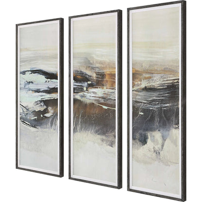 Graphite Horizon by Uttermost in multi. Made from pine, mdf, linen, paper in a modern style.