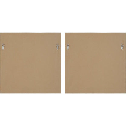 Glacial Coast Framed Prints by Uttermost in multi and natural pine. Made from pine, mdf, veneer, linen in a coastal style.