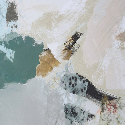 Perfect Storm Framed Print by Uttermost in multi and espresso, gold leaf. Made from pine, mdf, paper in a modern style.