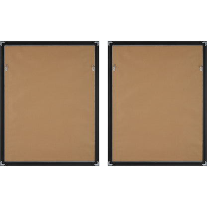 Winterland Prints by Uttermost in multi and satin black. Made from pine, aluminium, mdf, linen, paper in a modern style.