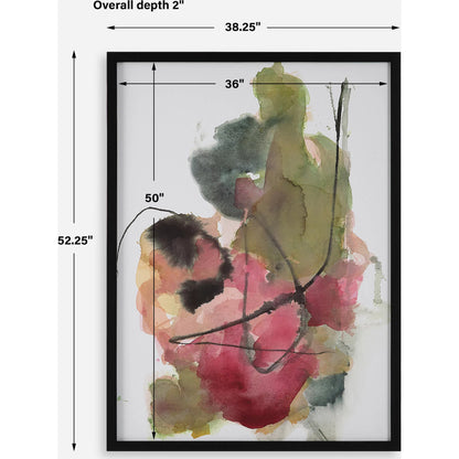 Euphoria Abstract Art Print by Uttermost in multi. Made from pine, mdf, paper in a modern style.