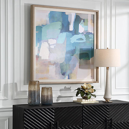 Continue on Abstract Framed Print by Uttermost. Made from pinewood, mdf, veneer, linen, paper in a unique style.
