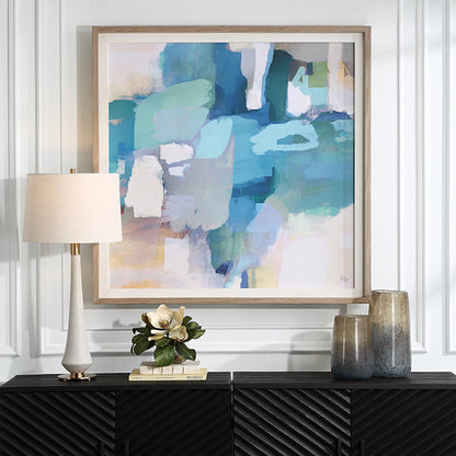 Continue on Abstract Framed Print by Uttermost. Made from pinewood, mdf, veneer, linen, paper in a unique style.