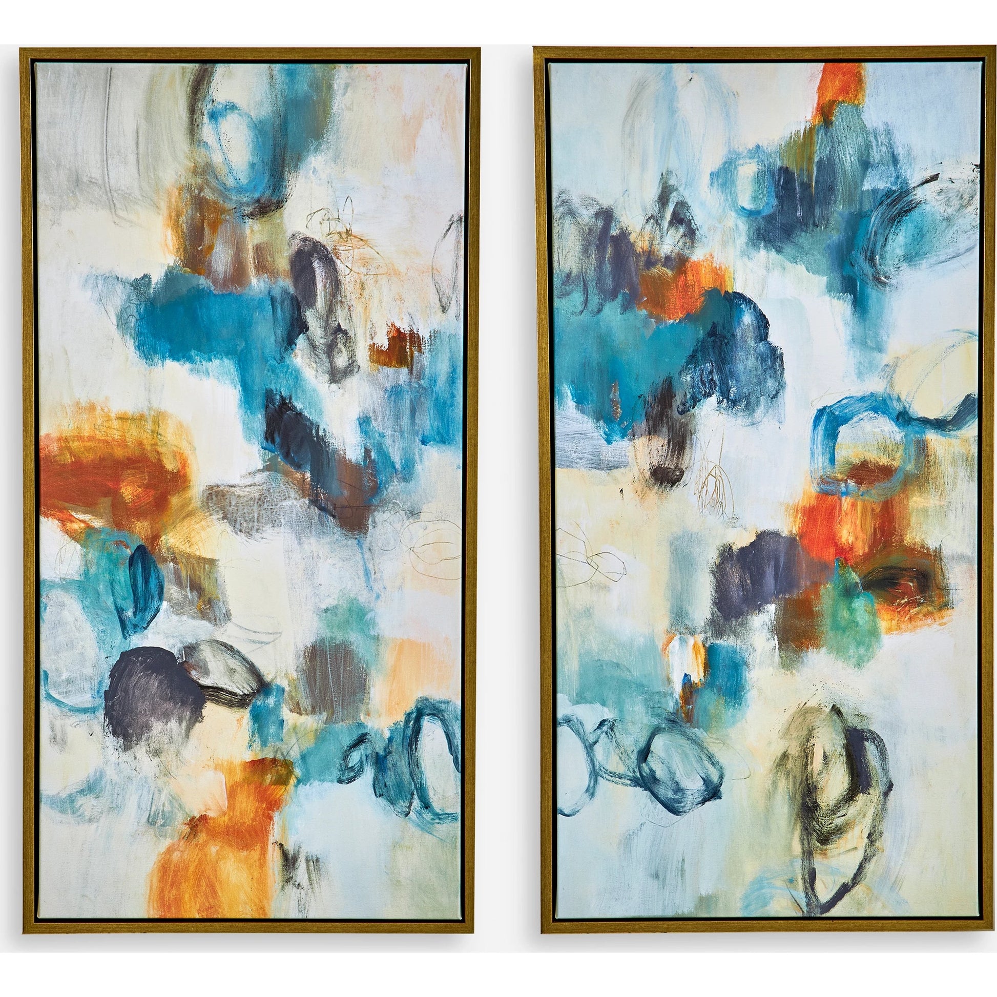 Casual Moments Framed Abstract Art by Uttermost. Made from solid wood, canvas in a modern style.