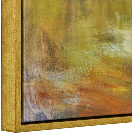 John's Field Framed Landscape Art by Uttermost. Made from solid wood, canvas in a modern style.