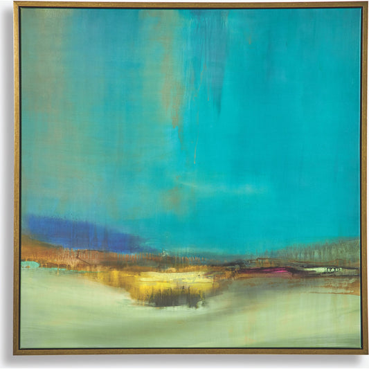 Bowery Framed Canvas Art by Uttermost. Made from solid wood, canvas in a modern style.