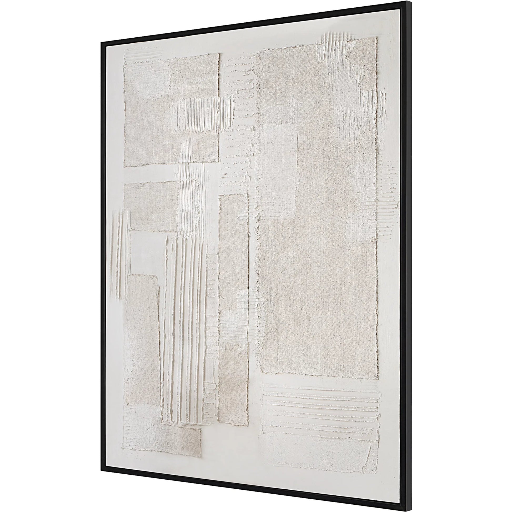 Clean Slate Hand Painted Canvas by Uttermost. Made from canvas, pine, plastic, mdf, acrylic in a unique style.