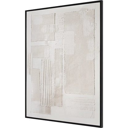 Clean Slate Hand Painted Canvas by Uttermost. Made from canvas, pine, plastic, mdf, acrylic in a unique style.