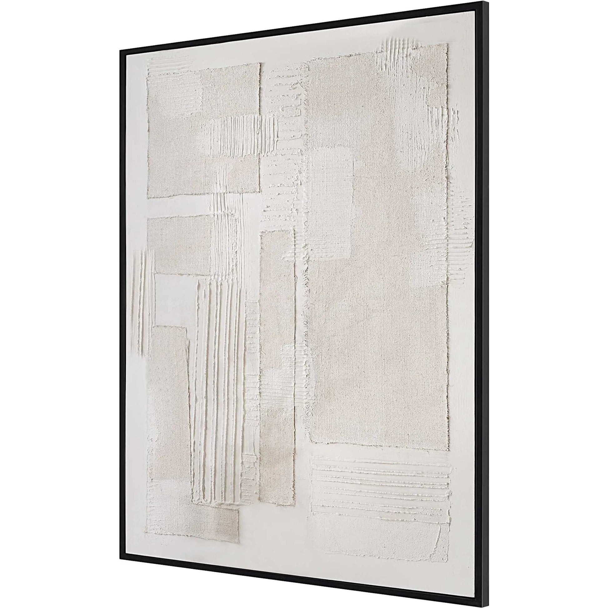 Clean Slate Hand Painted Canvas by Uttermost. Made from canvas, pine, plastic, mdf, acrylic in a unique style.