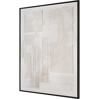 Clean Slate Hand Painted Canvas by Uttermost. Made from canvas, pine, plastic, mdf, acrylic in a unique style.