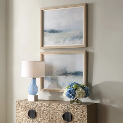 Breezy Vista Framed Prints by Uttermost. Made from plastic, glass, mdf, paper in a transitional style.