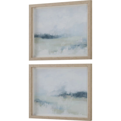 Breezy Vista Framed Prints by Uttermost. Made from plastic, glass, mdf, paper in a transitional style.