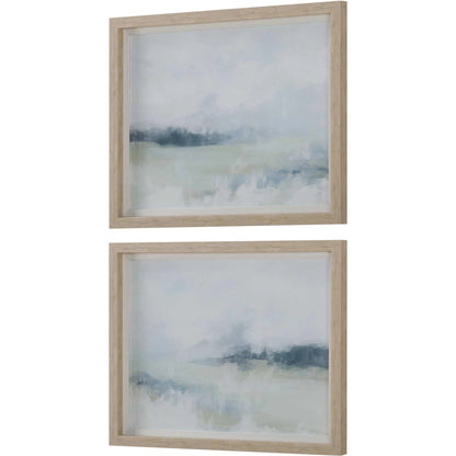 Breezy Vista Framed Prints by Uttermost. Made from plastic, glass, mdf, paper in a transitional style.