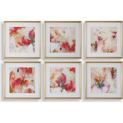 Fresh Start Abstract Prints by Uttermost. Made from plastic, glass, mdf, paper in a eclectic & global style.