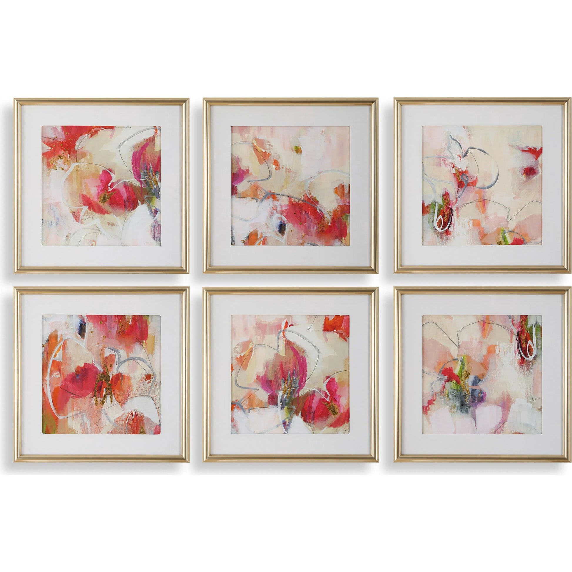 Fresh Start Abstract Prints by Uttermost. Made from plastic, glass, mdf, paper in a eclectic & global style.