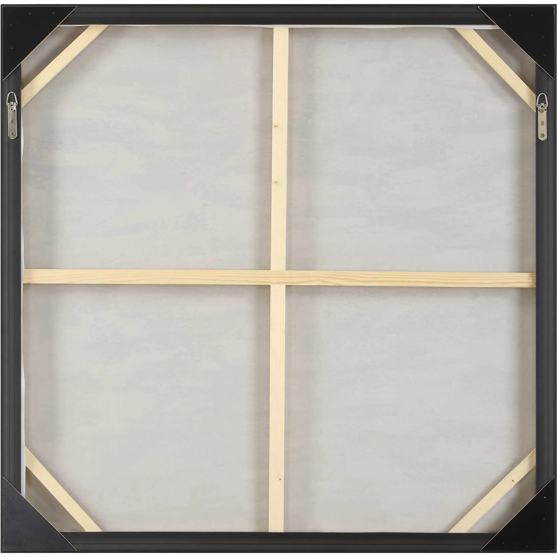 Blissful Hand Painted Abstract Art by Uttermost. Made from fir wood, canvas, plastic, mdf in a transitional style.